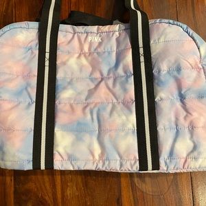 Brand New PINK Tie Dye over night bag